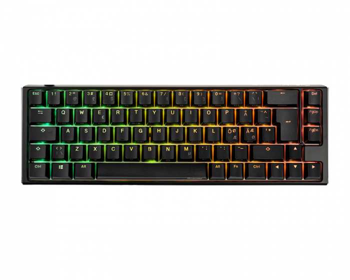 Ducky ONE 3 SF Classic Black RGB Hotswap Pelinäppäimistö [MX Red]